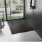 Négyzet alakú zuhanytálca Magnum black 90x90,4