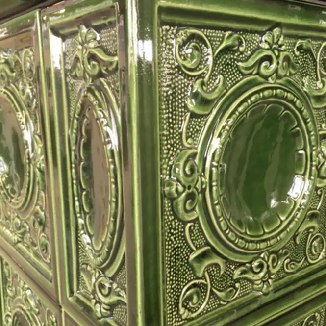 Kandallókályha Altenburg Glassgreen 8 kW,3