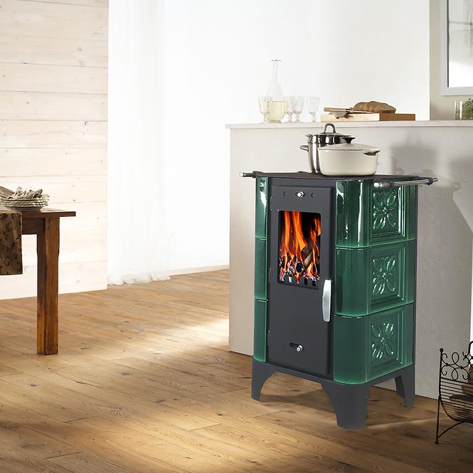 Kandallókályha Bellino Grassgreen 6 kW