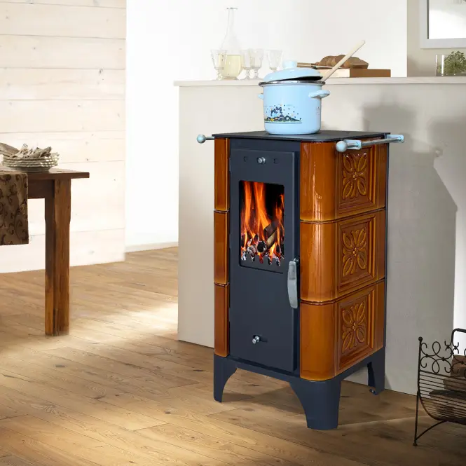 Kandallókályha Bellino Goldbrown 6 kW,3
