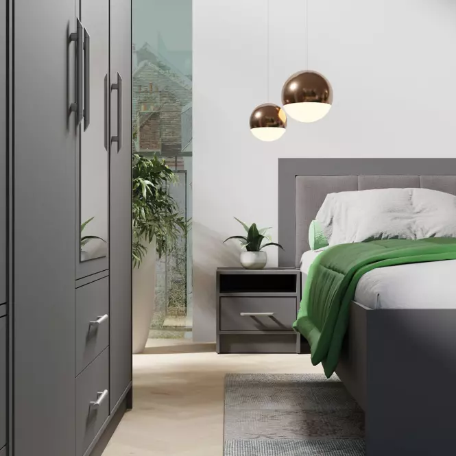 Ágy Smart SR6 140 grafit