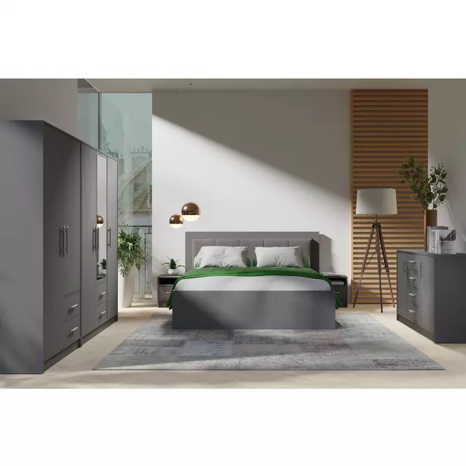 Ágy Smart SR6 140 grafit