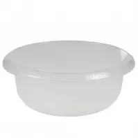 Kerek tál kiöntővel Natural transpa. 28x11 3.5l 001