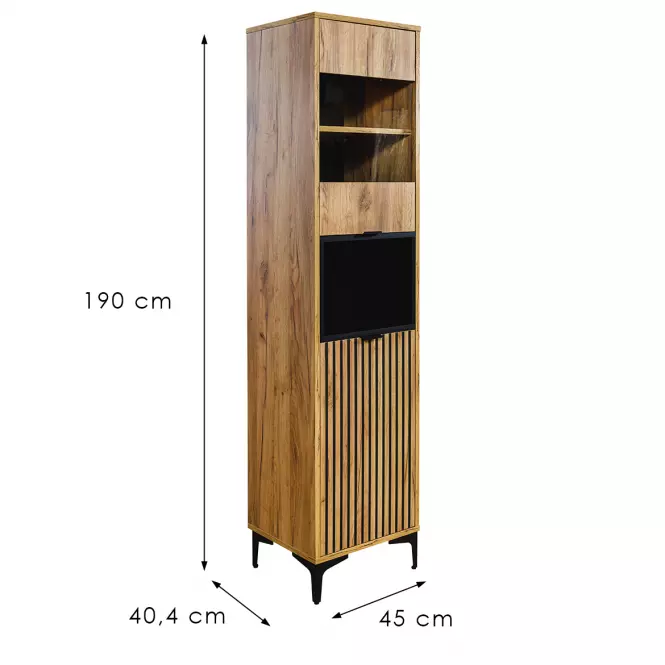 Vitrin Margo 1D1W craft arany