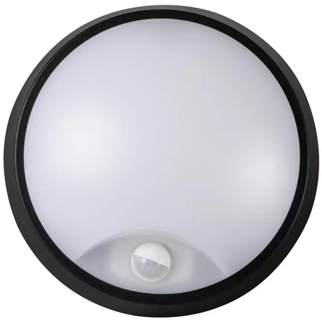 Plafon CHIR LED 14W 66306 Z CZUJNIKIEM RUCHU BLACK IP65 PL1,3