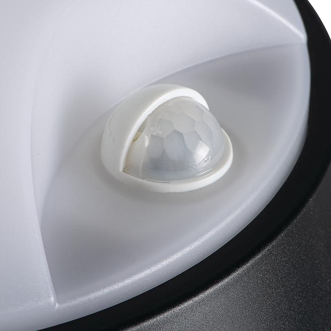 Plafon CHIR LED 14W 66306 Z CZUJNIKIEM RUCHU BLACK IP65 PL1,4