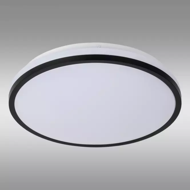 Plafon LATUR LED 16W 66330 BLACK PL1
