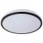 Plafon LATUR LED 16W 66330 BLACK PL1,2