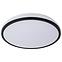 Plafon LATUR LED 16W 66330 BLACK PL1,2