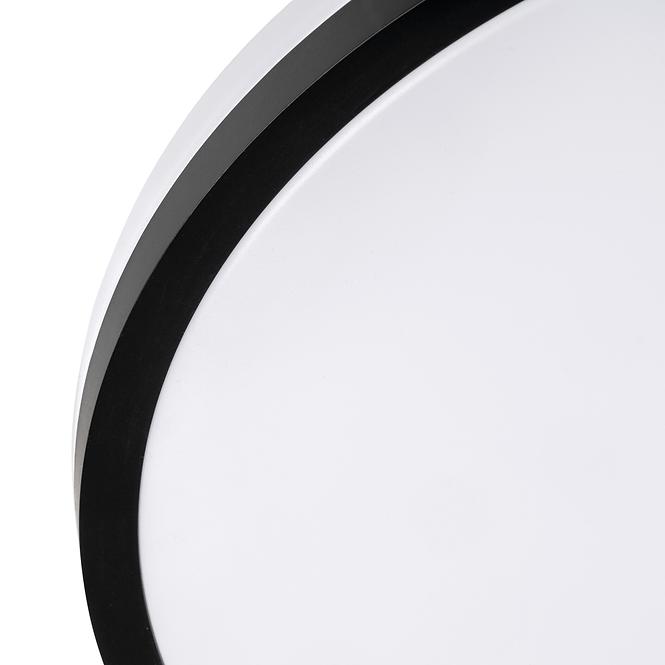 Plafon LATUR LED 16W 66330 BLACK PL1