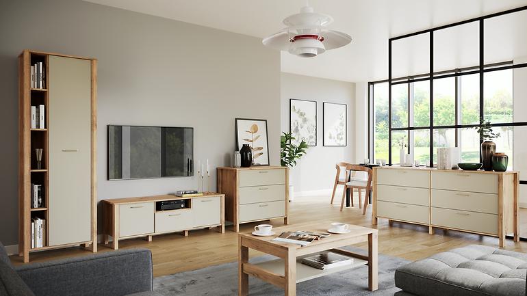 Ágy Indygo L160 tölgy wotan-beige,4