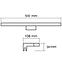 Lámpa Q-301B LED BLACK 8W 50CM K1,4
