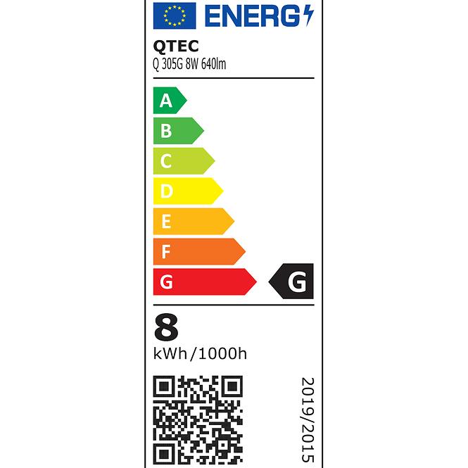 Lámpa Q-305G LED GOLD SHINNY 8W 50CM K1