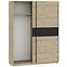 Szekrény Berno 150 jackson hickory/antracyt,3