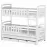 Ágy Blanka 90x200 white