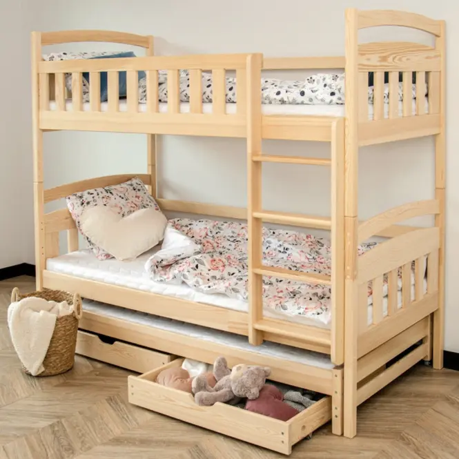 Ágy Blanka 80x160 pine,4