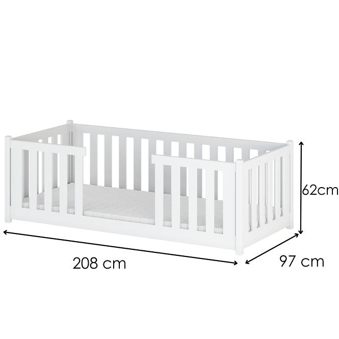 Ágy Fero 90x200 white