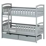 Ágy Ignas 90x200 grey
