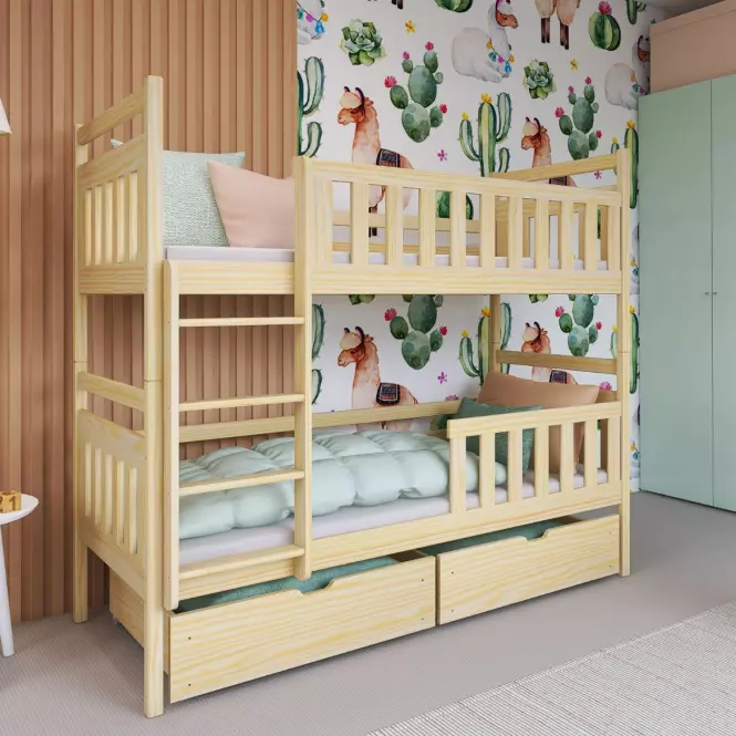 Ágy Monika 90x200 pine