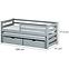 Ágy Senso 90x200 grey,2