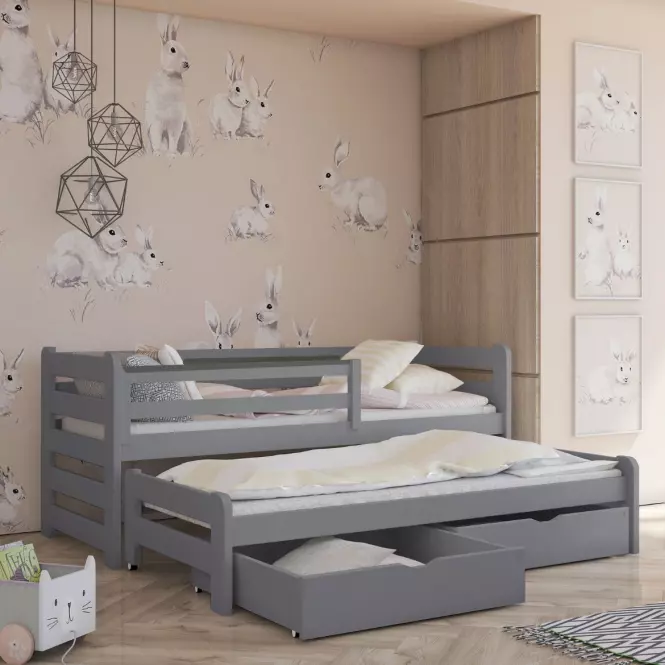Ágy Senso 90x200 grey