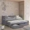 Ágy Senso 80x160 grey,4