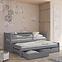 Ágy Senso 80x160 grey,4