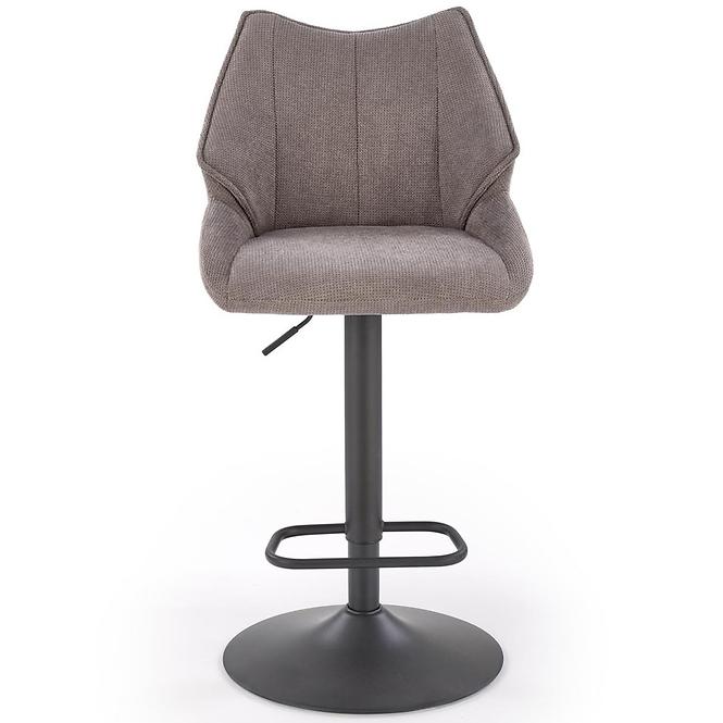 Bárszék H122 szürke/fekete