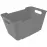 Életmód doboz Nordic szürke 29,5x19x15 6l 130