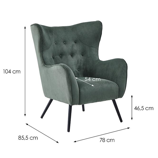 Fotel Ottawa 9688 BGF 166-13,6
