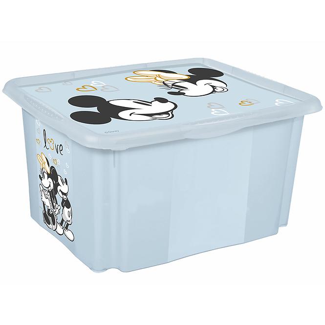 Forgó doboz fedővel 15l Mickey