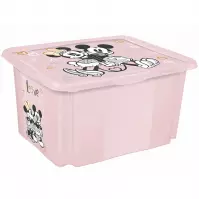 Forgó doboz fedővel 30l minnie