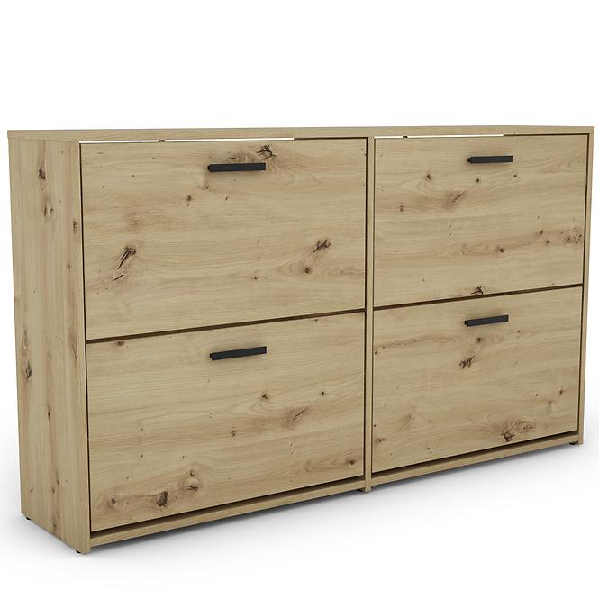 Cipősszekrény Casper 2+2 artisan