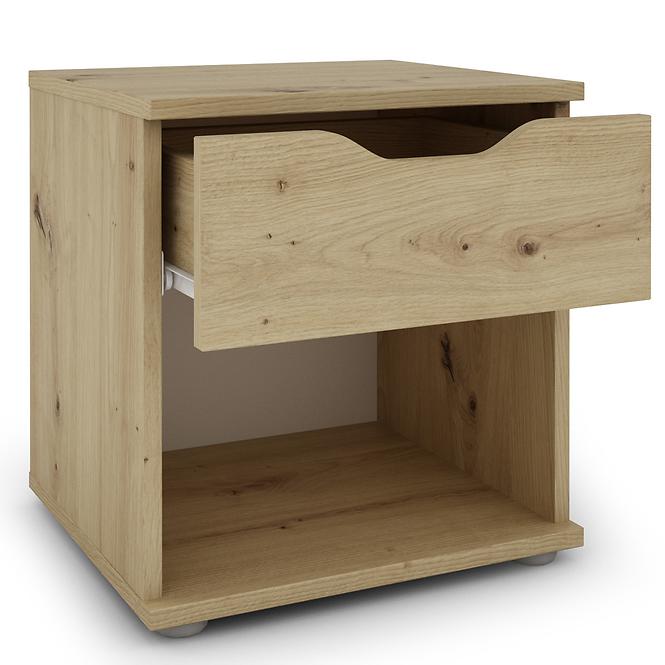 Éjjeliszekrény Ines 1S artisan
