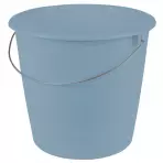 Vödör fém fogantyúval 10l kék 28,5x26 680