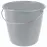 Vödör fém fogantyúval 5 l szürke 5 l 24x20 130
