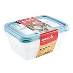 3 edényes készlet Egyenes. Kék címkével 20,5x15,5x6,5 1,25l