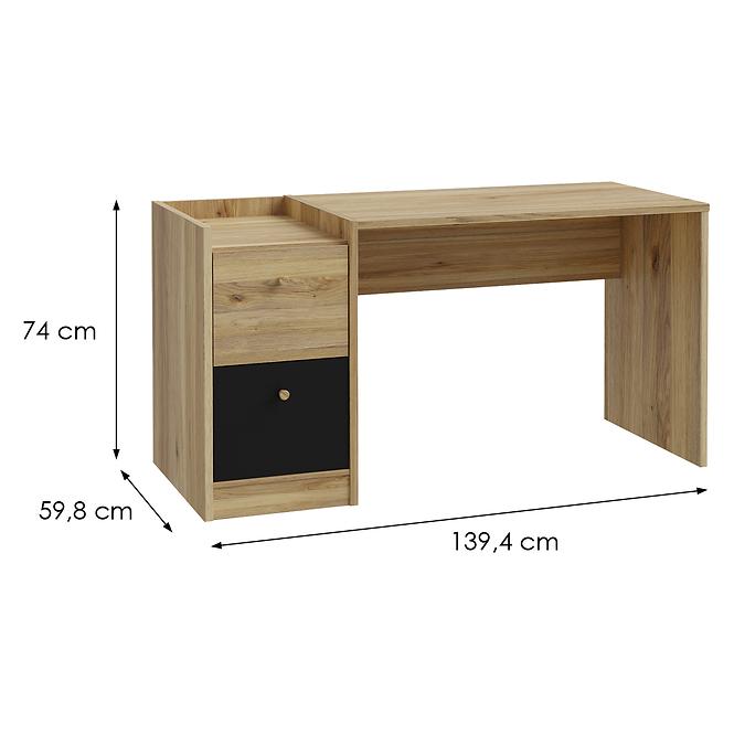 Íróasztal Halamy CXMB121L
