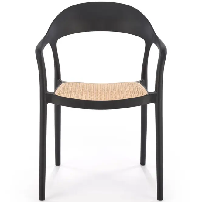Szék K530 fekete/természetes