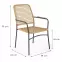 Szék K457 rattan barna/fekete,9