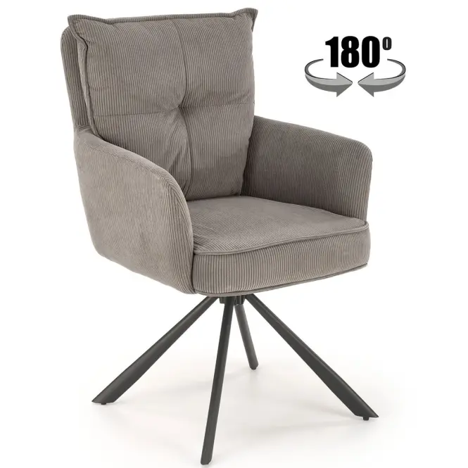 Szék K528 szürke,8