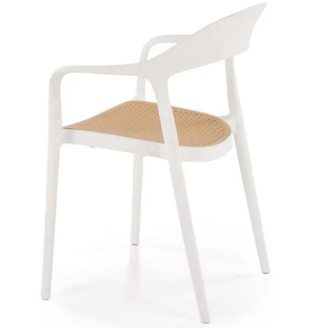 Szék K530 fehér/természetes,7