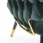 Szék K551 zöld/arany,10