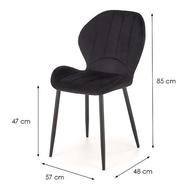 Szék K538 fekete