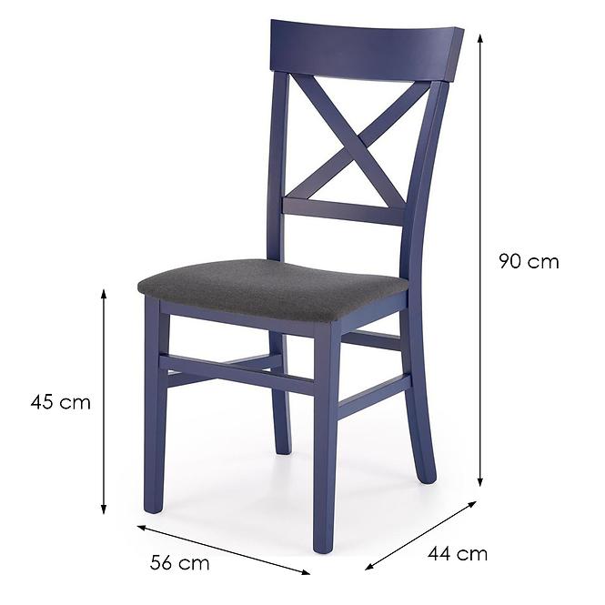 Szék TUTTI 2 sötétkék/fekete INARI 95