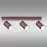 Lámpa PEGAZ 2792/Z-GU10-3 LS3