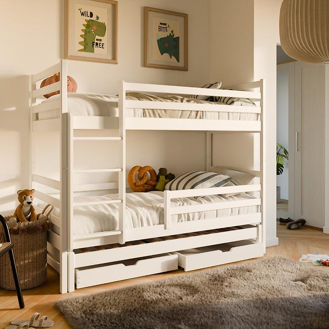 Ágy Luk 80x160 white