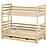 Ágy Luk 80x160 pine