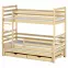 Ágy Luk 80x160 pine