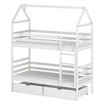 Víkendház Ágy Alex 90x200 white